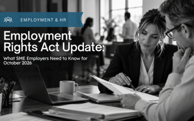 Employment Rights Act Update: What SME Employers Need to Know for October 2026